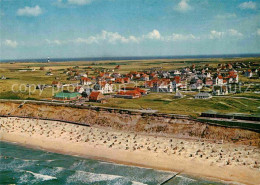 72915173 Wenningstedt Sylt Fliegeraufnahme Mit Strand Braderup - Andere & Zonder Classificatie