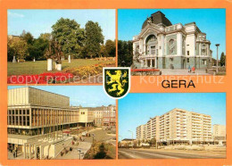 72915064 Gera Park Der Opfer Des Faschismus Theater Haus-der-Kultur Rudolf-Breit - Gera