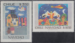 CHILE 1980 YT 551/52 ** - Cile