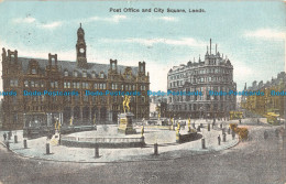 R091815 Post Office And City Square. Leeds. 1907 - World
