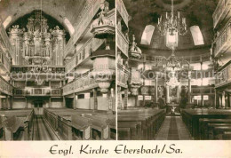 72915002 Ebersbach Grossenhain Kirche Innen Ebersbach Grossenhain - Andere & Zonder Classificatie