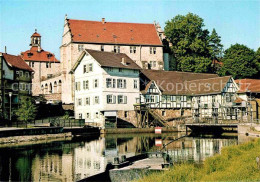 72914814 Eschwege Blick Von Der Werra Landgrafenschloss Jugendherberge Eschwege - Eschwege