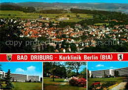 72914786 Bad Driburg Stadtpanorama Kurklinik Berlin BfA Alhausen - Bad Driburg