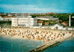 72914711 Norderney Nordseebad Fliegeraufnahme Weststrand  Norderney - Norderney