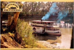 12-5-2024 (4 Z 46) Australia - VIC - Echuca Hoe Of River Boats (posted With AFL Stamp 1996) - Otros & Sin Clasificación