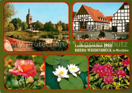 72913905 Rheda-Wiedenbrueck Landesgartenschau Kirche Seerosen Azaleen Rosen Fach - Rheda-Wiedenbrück