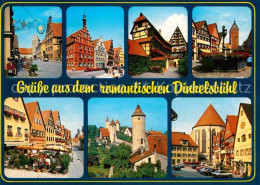 72913904 Dinkelsbuehl Stadtmauer Stadttuerme Fachwerkhaeuser Marktplatz Dinkelsb - Dinkelsbühl