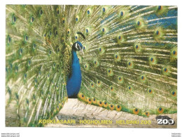 COMMON PEAFOWL - Pavo Cristatus - KORKEASAARI ZOO - Special Zoo Stamped - FINLAND - - Birds