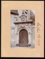 Fotografie Brück & Sohn Meissen, Ansicht Meissen, Das Portal Am Jahnaschen Freihof  - Lugares