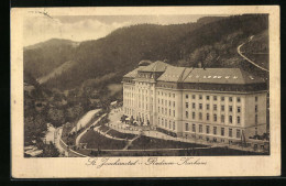 AK St. Joachimstal, Radium-Kurhaus Aus Der Vogelschau  - Tchéquie