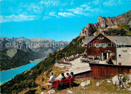 72913869 Erfurterhuette Rotspitze Dalfazerkamm Achensee Karwendel Erfurterhuette - Sonstige & Ohne Zuordnung