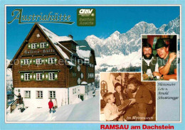 72913867 Ramsau Dachstein Steiermark Austriahuette Alpinmuseum Huettenwirt Lois  - Other & Unclassified