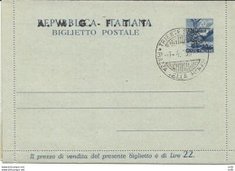 Trieste A - B.P. Lire 20 "Democratica" N. B 3 Soprastampa Grande - Usato - Ungebraucht