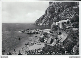 At584 Cartolina Capri Marina Piccola Provincia Di Napoli - Napoli (Napels)