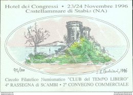 Bc238  Cartolina Castellammare Di Stabia Commemorativa Convegno Numismatico 1996 - Napoli (Napels)