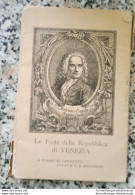 Bf503 Libretto 12 Cartoline Le Feste Della Repubblica Di Venezia - Venetië (Venice)