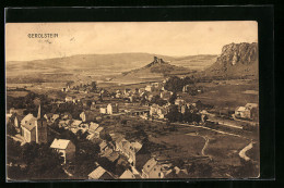 AK Gerolstein, Teilansicht Mit Kirche  - Gerolstein