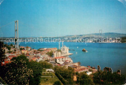 73781222 Istanbul Constantinopel TK Ortakoey Mosque And Bosphorus Of Bridge  - Turkey