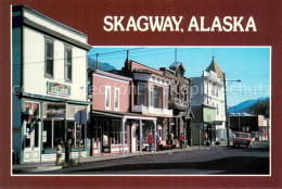 73733013 Skagway_Alaska Boardwalks And Old Buildings Line Business District - Autres & Non Classés