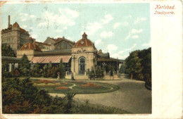 Karlsbad - Stadtpark - Bohemen En Moravië