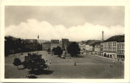 Litomerice - Masarykovo Namesti - Boehmen Und Maehren