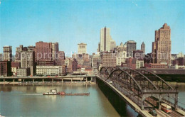 72938732 Pittsburg Pennsylvania Smithfied St Bridge Monongahela River Pittsburg  - Andere & Zonder Classificatie