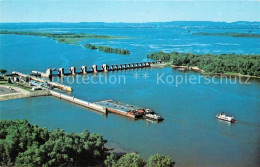 72938586 La_Crosse_Wisconsin Lock And Dam Mississippi River  - Andere & Zonder Classificatie