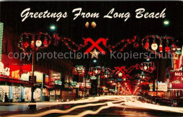 72929394 Long_Beach_California Business District Festively - Andere & Zonder Classificatie