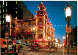 72926207 San_Francisco_California China Town Cable Car At Night - Other & Unclassified