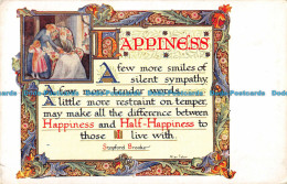 R090531 Happiness. A Few More Smiles Of Silent Sympathy. B. O. W. London. No. 60 - Autres & Non Classés