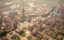 72925337 Cleveland Ohio Aerial View Of Downtown Cleveland Ohio - Autres & Non Classés