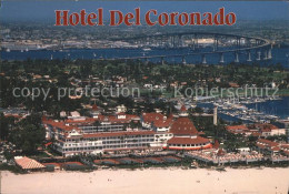 72922778 Coronado Fliegeraufnahme Hotel Del Coronado - Sonstige & Ohne Zuordnung