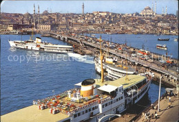 72922732 Istanbul Constantinopel Galata Bridge Mosque  Istanbul - Turquie