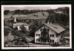 AK Liebenstein, Hotel Haus Wachter, 1000 Jähr. Kapelle Und Blick Nach Reckenberg  - Other & Unclassified