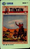 TELECARTE ETRANGERE....TINTIN... - Cómics