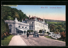 AK Wien, Schlosshotel Kobenzl Von Der Strasse Gesehen  - Autres & Non Classés