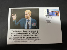 12-5-2024 (4 Z 27B) ) Duke Of Sussex (Prince Harry) Attend 10th Anniversary Of INVICTUS Games In London - Andere & Zonder Classificatie