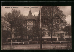 AK Wohltorf B. Aumühle, Kurhaus Sachsenwald Von R. Ufer  - Andere & Zonder Classificatie