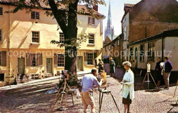 72908184 Norwich UK Elm Hill And The Cathedral  - Andere & Zonder Classificatie
