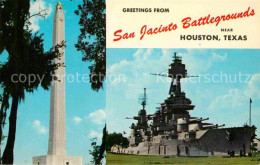 72908162 Houston_Texas San Jacinto Monument And Battleship  - Andere & Zonder Classificatie