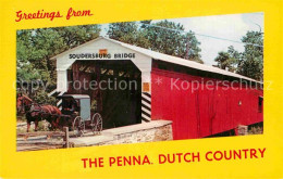 72905626 Lancaster Pennsylvania The Penna Dutch Country Old Covered Bridge Lanca - Sonstige & Ohne Zuordnung