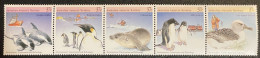 AUSTRALIAN ANTARTIC TERRTORY  - MNH** - 1988 - #  79/83  FOLDED - Ungebraucht