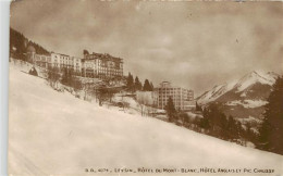 13926583 Leysin_VD Hotel Du Mont Blanc Hotel Anglais Et Pic Chaussy - Altri & Non Classificati