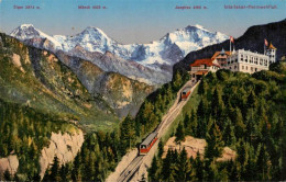 13926570 Interlaken_BE Heimwehfluh Mit Eiger Moench Und Jungfrau - Sonstige & Ohne Zuordnung