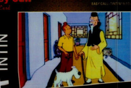 TELECARTE ETRANGERE....TINTIN... - Fumetti