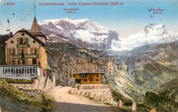 13926540 Klausenstrasse_UR Hotel Klausen Passhoehe Mit Kammlistock Und Scheerhor - Andere & Zonder Classificatie