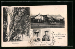 AK Partenkirchen, Hotel Werdenfelser-Michel, Herr Und Frau Klarwein Besitzer, Höllenthalklamm  - Other & Unclassified