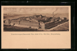 AK Braunschweig, Eisenbahnsignal-Bauanstalt Max Jüdel & Co., Akt.-Ges.  - Braunschweig