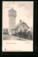 AK Aumühle-Hofriede, Bismarckturm Mit Wärter- Und Gasthaus  - Andere & Zonder Classificatie