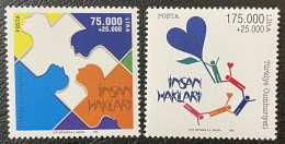 TURKEY  - MNH** - 1998 - #  3165/3166 - Unused Stamps